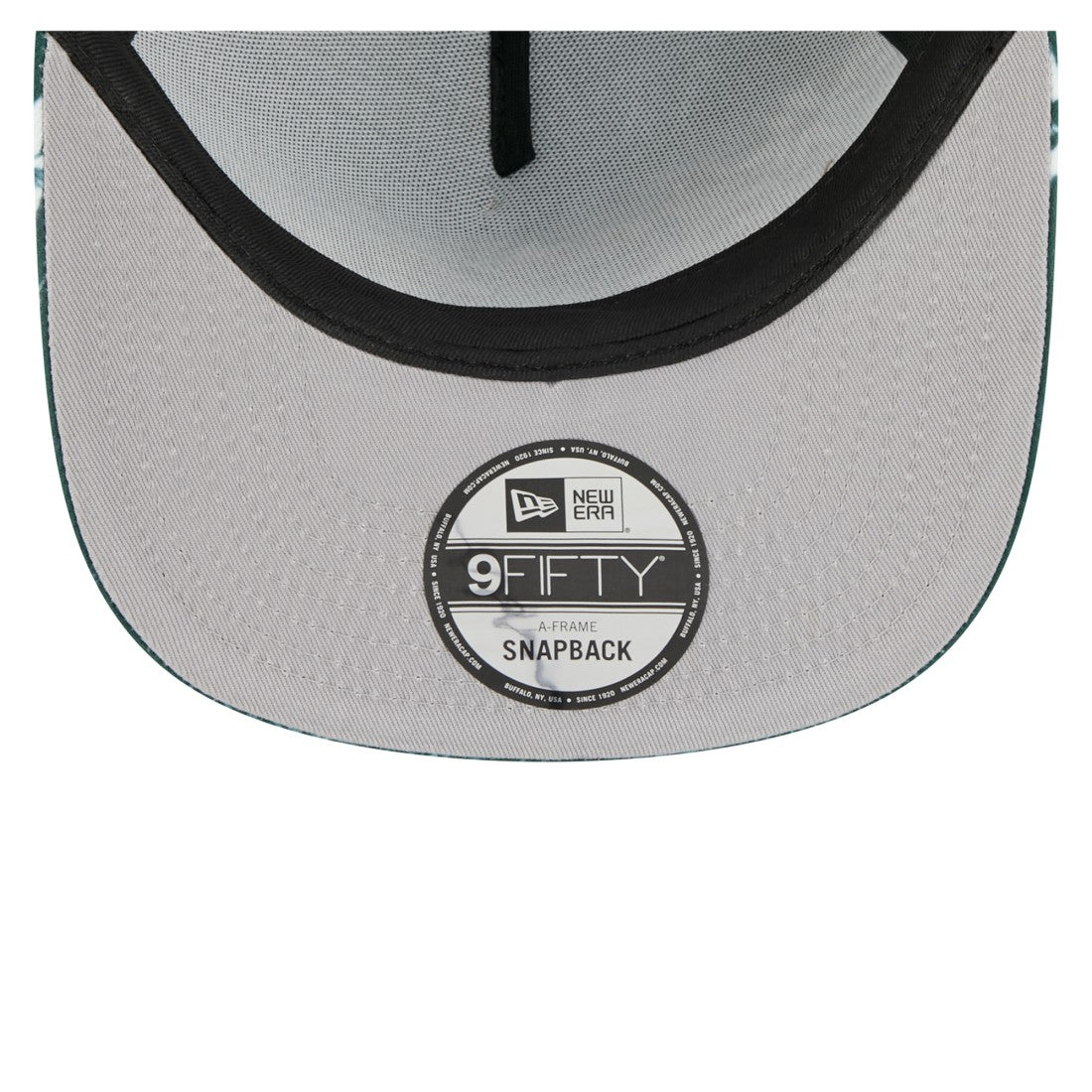 Green Bay Packers New Era Palm Print A-Frame 9FIFTY Snapback Hat Green