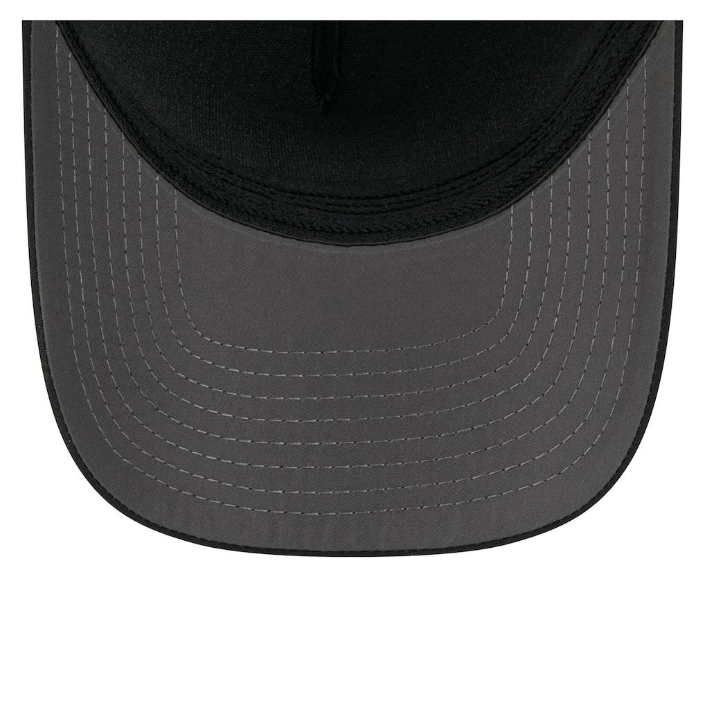 Las Vegas Raiders New Era Camo A-Frame 39THIRTY Flex Hat Black