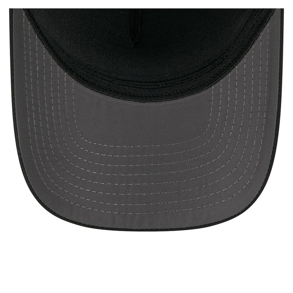 Las Vegas Raiders New Era Camo A-Frame 39THIRTY Flex Hat Black