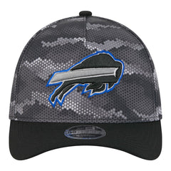 Buffalo Bills New Era Camo A-Frame 39THIRTY Flex Hat Black