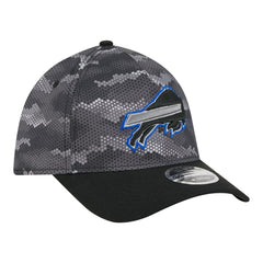 Buffalo Bills New Era Camo A-Frame 39THIRTY Flex Hat Black