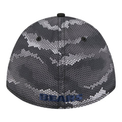 Chicago Bears New Era Camo A-Frame 39THIRTY Flex Hat Black