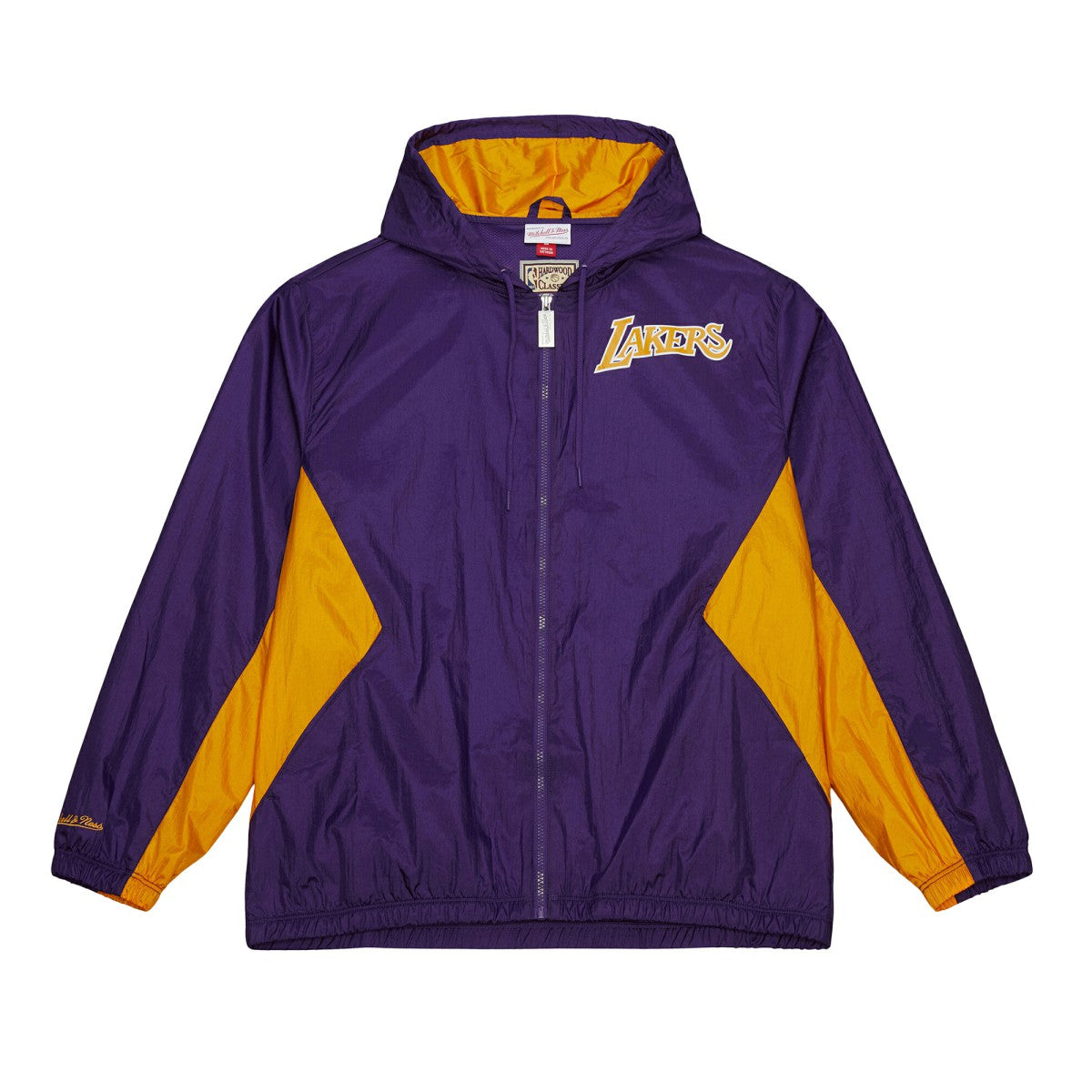 Los Angeles Lakers Playmaker Full-Zip Hooded Windbreaker Jacket Purple