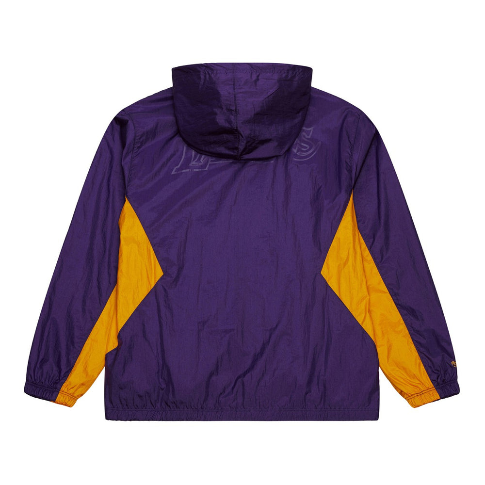 Los Angeles Lakers Playmaker Full-Zip Hooded Windbreaker Jacket Purple