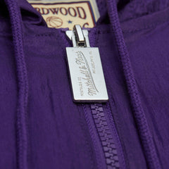Los Angeles Lakers Playmaker Full-Zip Hooded Windbreaker Jacket Purple