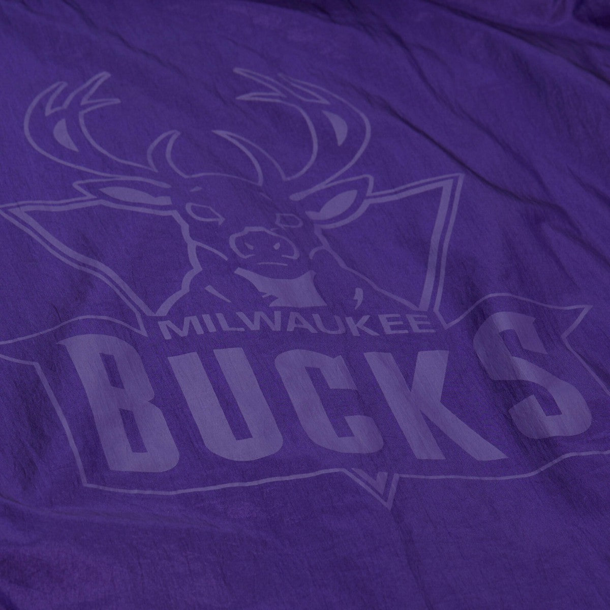 Milwaukee Bucks Playmaker Full-Zip Hooded Windbreaker Jacket Purple