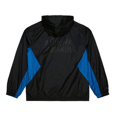 Minnesota Timberwolves Playmaker Full-Zip Hooded Windbreaker Jacket Black
