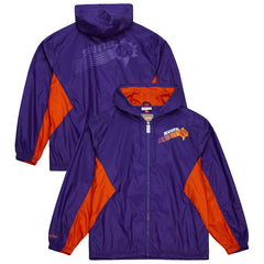 Phoenix Suns Playmaker Full-Zip Hooded Windbreaker Jacket Purple