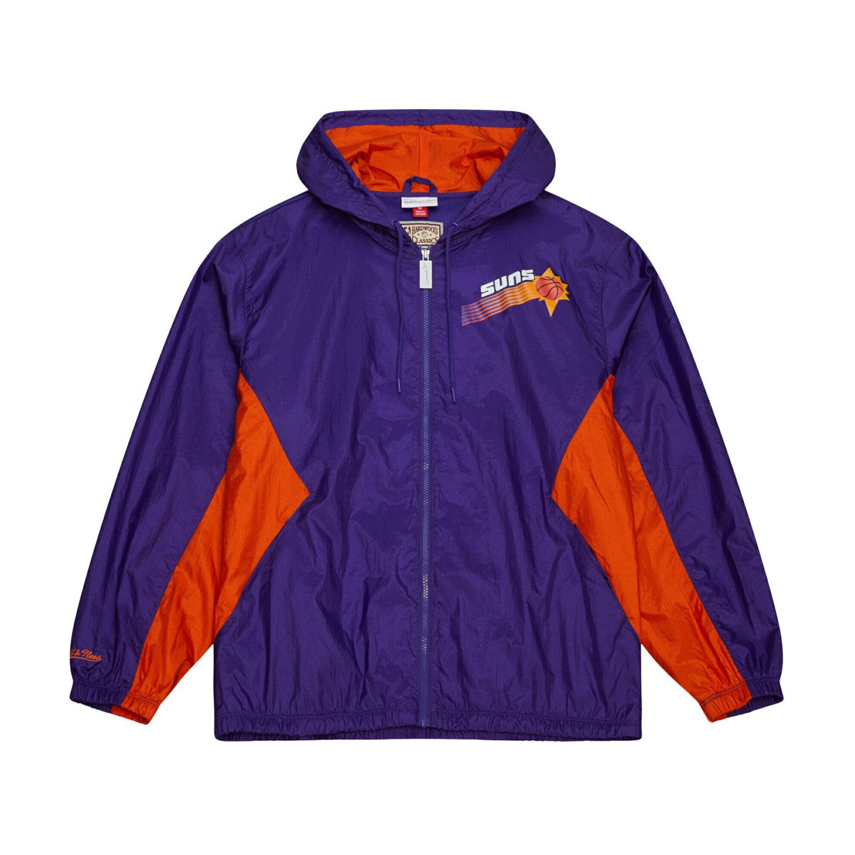 Phoenix Suns Playmaker Full-Zip Hooded Windbreaker Jacket Purple