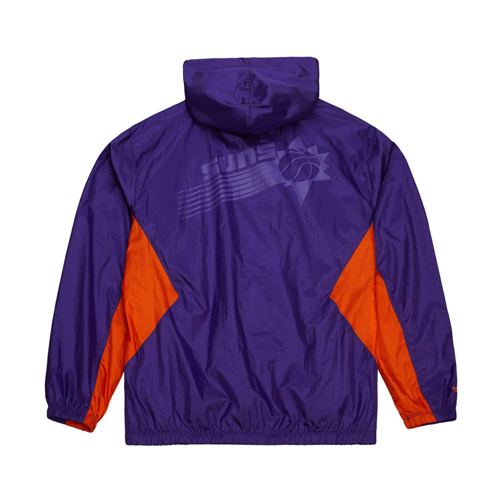 Phoenix Suns Playmaker Full-Zip Hooded Windbreaker Jacket Purple