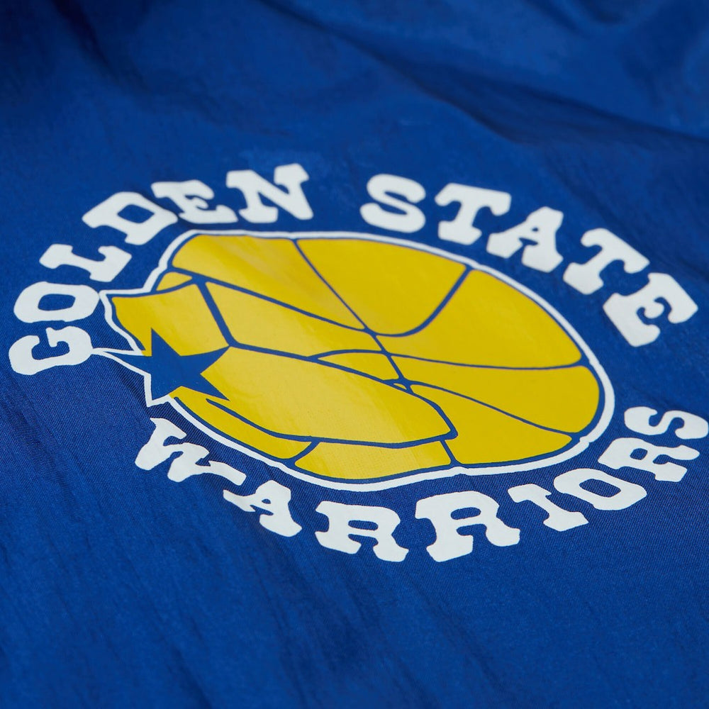 Golden State Warriors Playmaker Full-Zip Hooded Windbreaker Jacket Royal