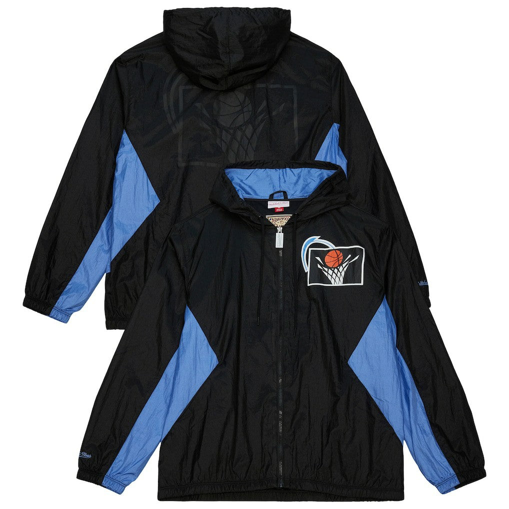 Cleveland Cavaliers Playmaker Full-Zip Hooded Windbreaker Jacket Black