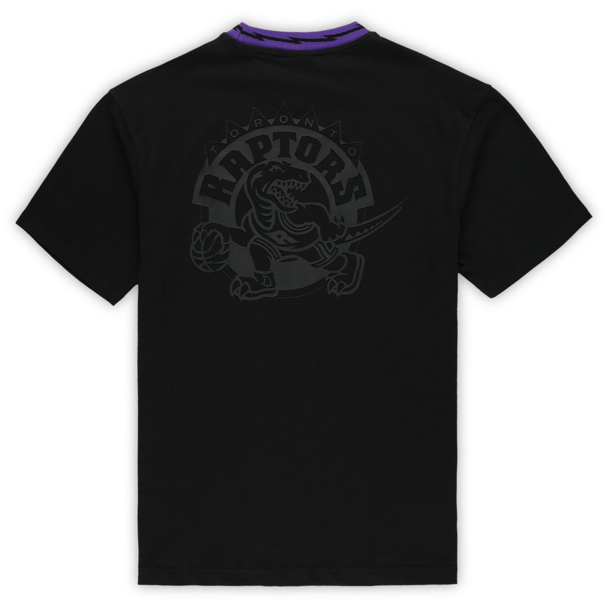 Toronto Raptors Unisex Playmaker Vintage Logo T-Shirt Black
