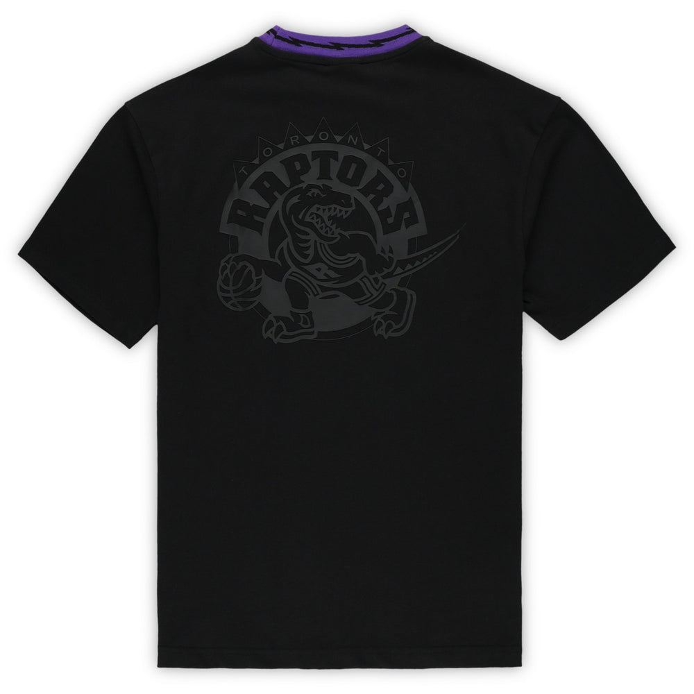 Toronto Raptors Unisex Playmaker Vintage Logo T-Shirt Black