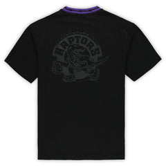 Toronto Raptors Unisex Playmaker Vintage Logo T-Shirt Black