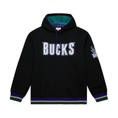 Milwaukee Bucks Unisex Vintage Heavyweight Hoodie Black