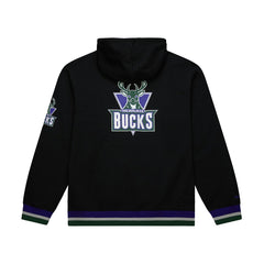Milwaukee Bucks Unisex Vintage Heavyweight Hoodie Black