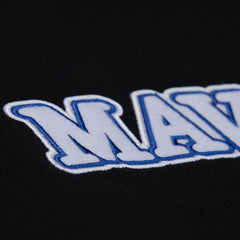 Dallas Mavericks Unisex Vintage Heavyweight Hoodie Black