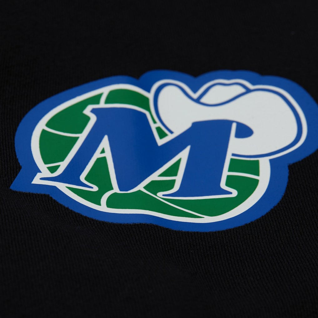Dallas Mavericks Unisex Vintage Heavyweight Hoodie Black