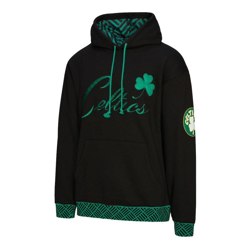 Boston Celtics Unisex Vintage Heavyweight Hoodie Black
