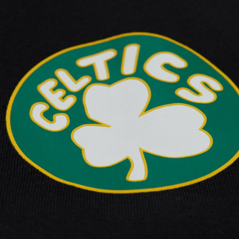 Boston Celtics Unisex Vintage Heavyweight Hoodie Black