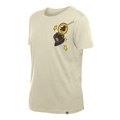 San Diego Padres New Era Women's Stars & Cap T-Shirt - Cream T-shirts