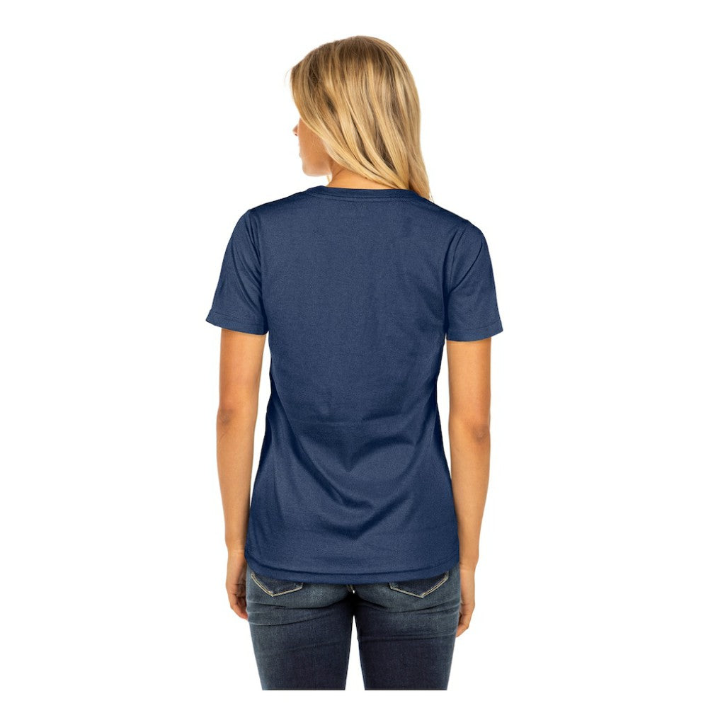 Boston Red Sox New Era Women's Little Miss 2 V-Neck T-Shirt - Navy T-shirts