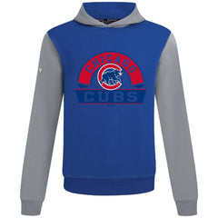 Chicago Cubs Levelwear Throwback Ultimate Banner Arch Hoodie - Royal Hoodies