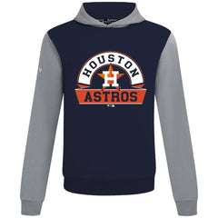 Houston Astros Levelwear Throwback Ultimate Banner Arch Hoodie - Navy Hoodies