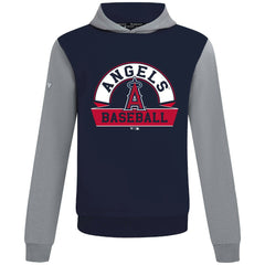 Los Angeles Angels Levelwear Throwback Ultimate Banner Arch Hoodie - Navy Hoodies