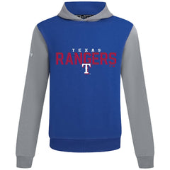 Texas Rangers Levelwear Throwback Carve Ultimate Hoodie - Royal Hoodies