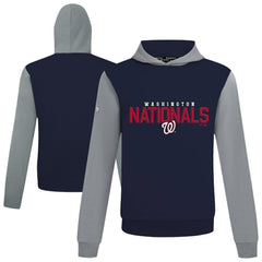 Washington Nationals Levelwear Throwback Carve Ultimate Hoodie - Navy Hoodies