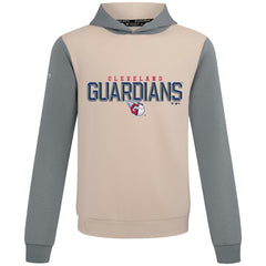 Cleveland Guardians Levelwear Throwback Carve Ultimate Hoodie - Sand Hoodies