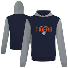 Detroit Tigers Levelwear Throwback Carve Ultimate Hoodie - Navy Hoodies