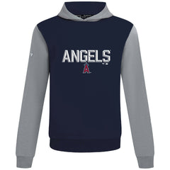 Los Angeles Angels Levelwear Throwback Carve Ultimate Hoodie - Navy Hoodies