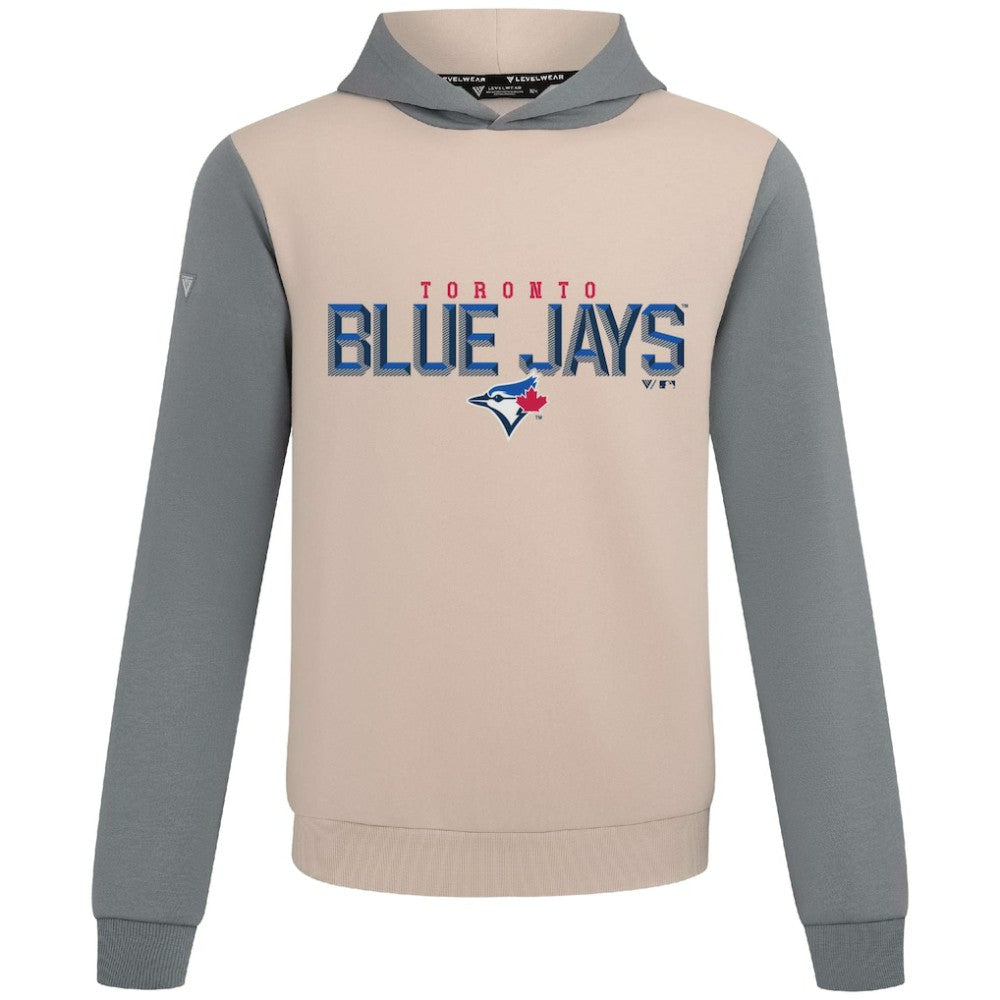 Toronto Blue Jays Levelwear Throwback Carve Ultimate Hoodie - Sand Hoodies
