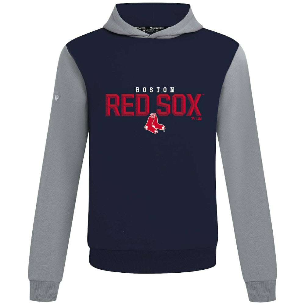Boston Red Sox Levelwear Throwback Carve Ultimate Hoodie - Navy Hoodies
