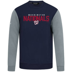 Washington Nationals Levelwear Throwback Ultimate Carve Sweatshirt - Navy Sweatshirts