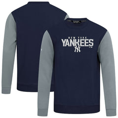 New York Yankees Levelwear Throwback Ultimate Carve Sweatshirt - Navy Sweatshirts
