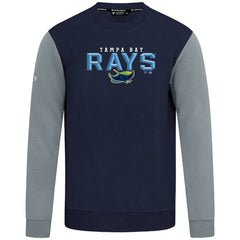 Tampa Bay Rays Levelwear Throwback Ultimate Carve Sweatshirt - Navy Sweatshirts