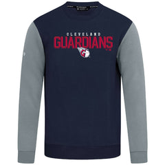Cleveland Guardians Levelwear Throwback Ultimate Carve Sweatshirt - Navy Sweatshirts