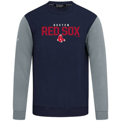 Boston Red Sox Levelwear Throwback Ultimate Carve Sweatshirt - Navy Sweatshirts