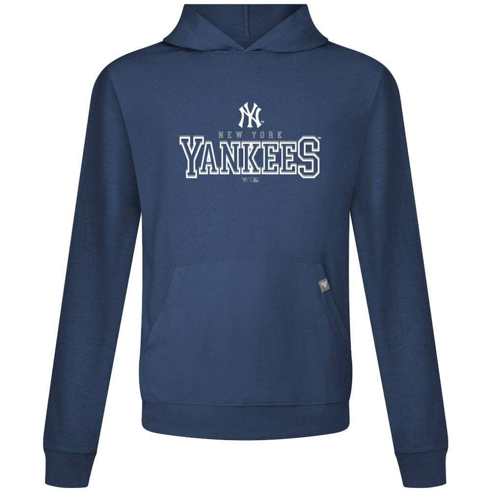 New York Yankees Levelwear Relay Journey Pullover Hoodie - Navy Hoodies
