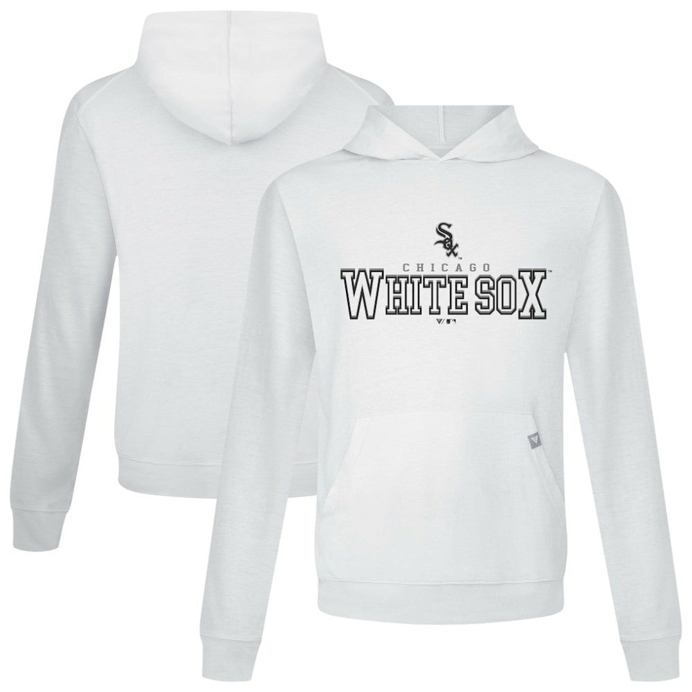 Chicago White Sox Levelwear Relay Journey Pullover Hoodie - White Hoodies