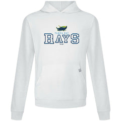 Tampa Bay Rays Levelwear Relay Journey Pullover Hoodie - White Hoodies