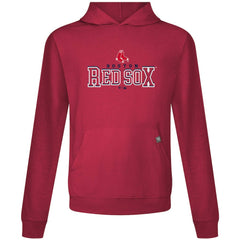 Boston Red Sox Levelwear Relay Journey Pullover Hoodie - Red Hoodies