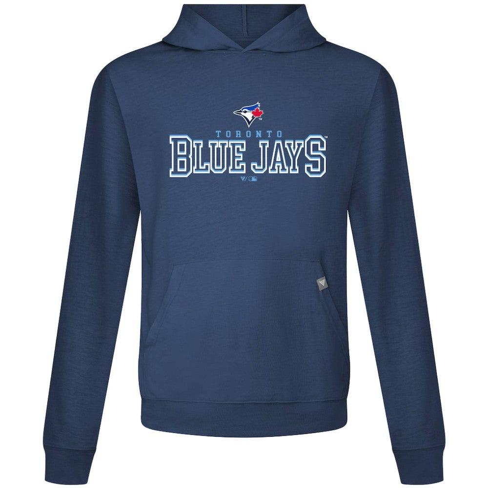 Toronto Blue Jays Levelwear Relay Journey Pullover Hoodie - Navy Hoodies
