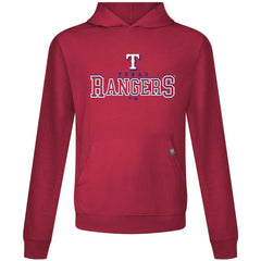 Texas Rangers Levelwear Relay Journey Pullover Hoodie - Red Hoodies