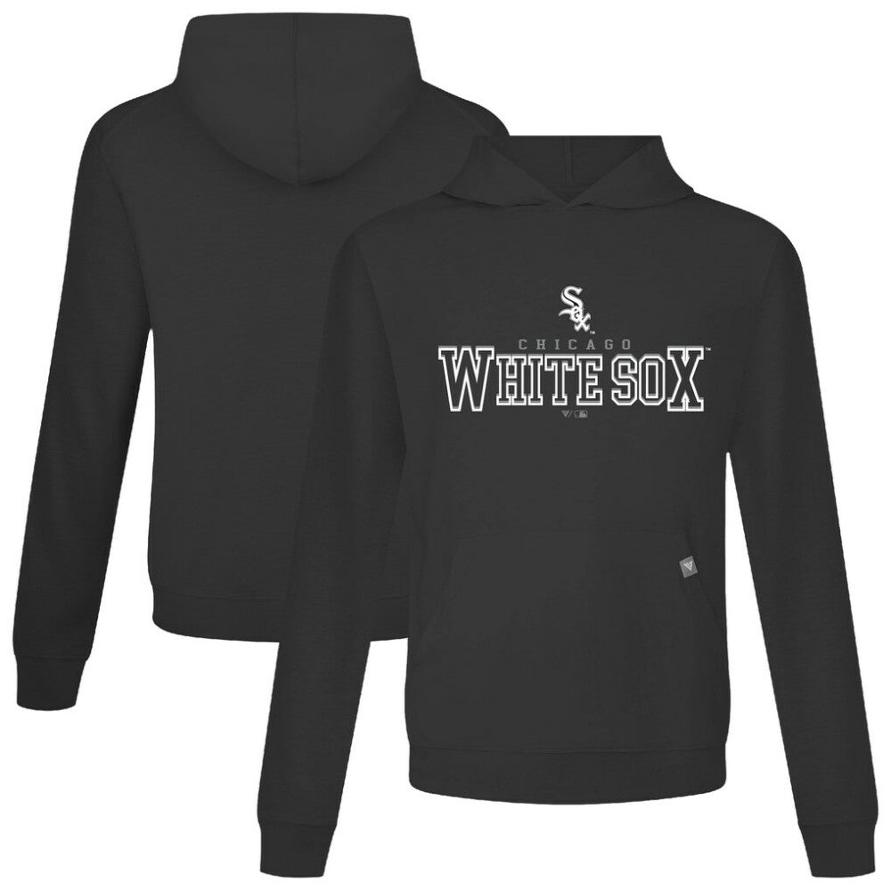Chicago White Sox Levelwear Relay Journey Pullover Hoodie - Black Hoodies