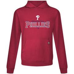 Philadelphia Phillies Levelwear Relay Journey Pullover Hoodie - Red Hoodies